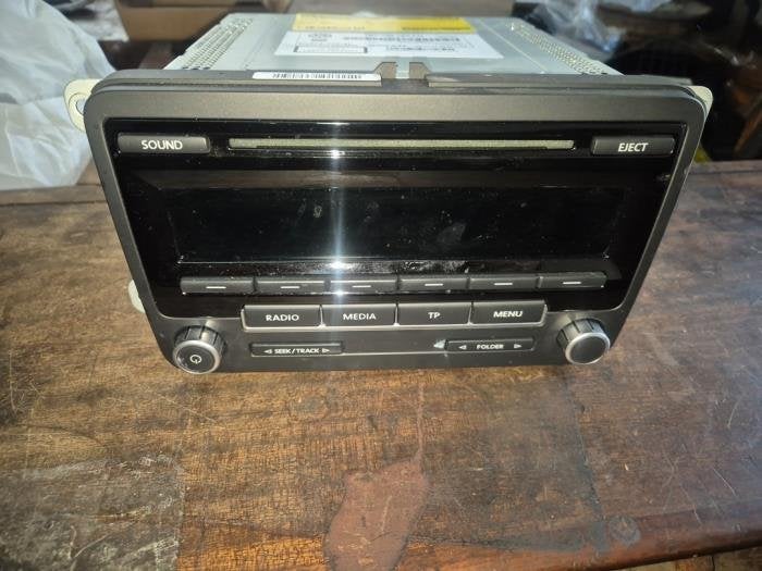 Radio/Lecteur CD d'un Volkswagen Golf, Autos : Pièces & Accessoires, Volkswagen, -, 3 mois de garantie, Utilisé