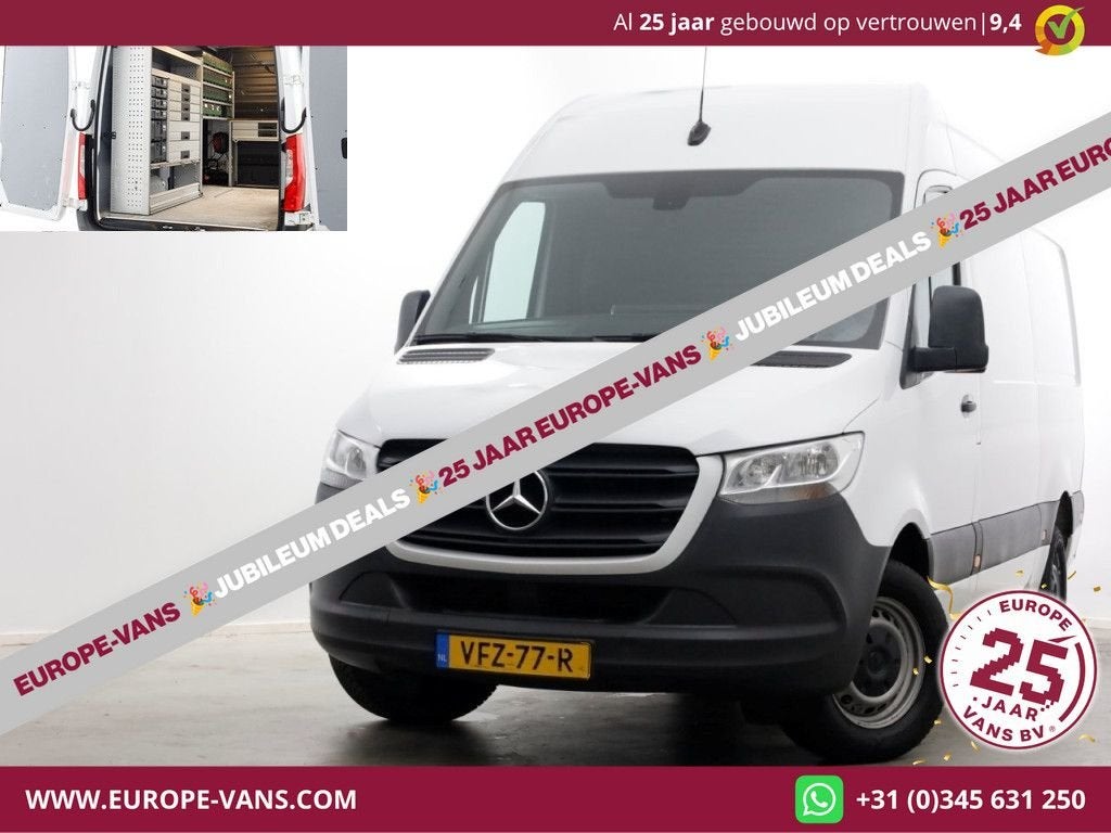 Mercedes-Benz Sprinter 311 CDI 115pk E6 RWD L2H2 7G Automaat, Auto's, Bestelwagens en Lichte vracht, Automaat, Wit, Bedrijf, Diesel