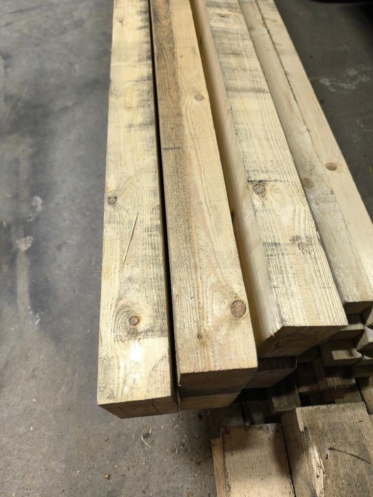 Houten balken, Doe-het-zelf en Bouw, Hout en Planken, Ophalen, Nieuw