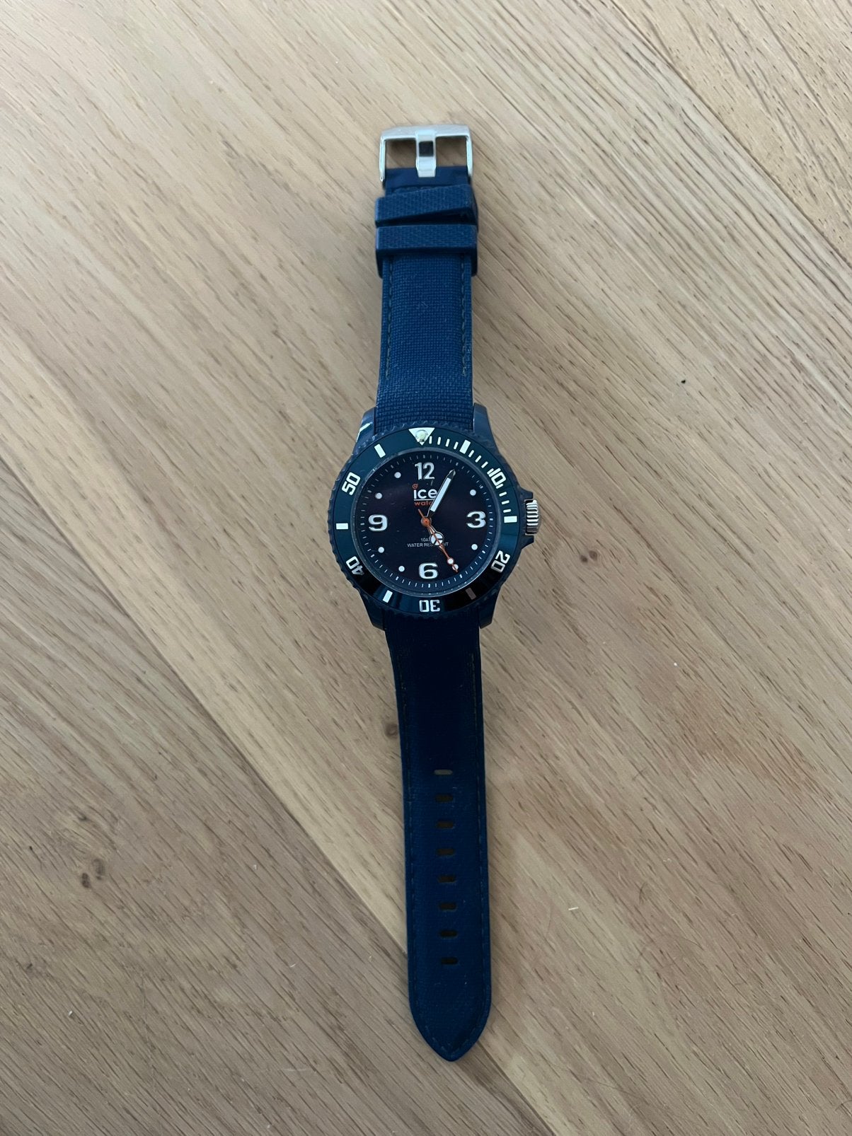 Ice Watch donkerblauw, Ophalen of Verzenden, Zo goed als nieuw