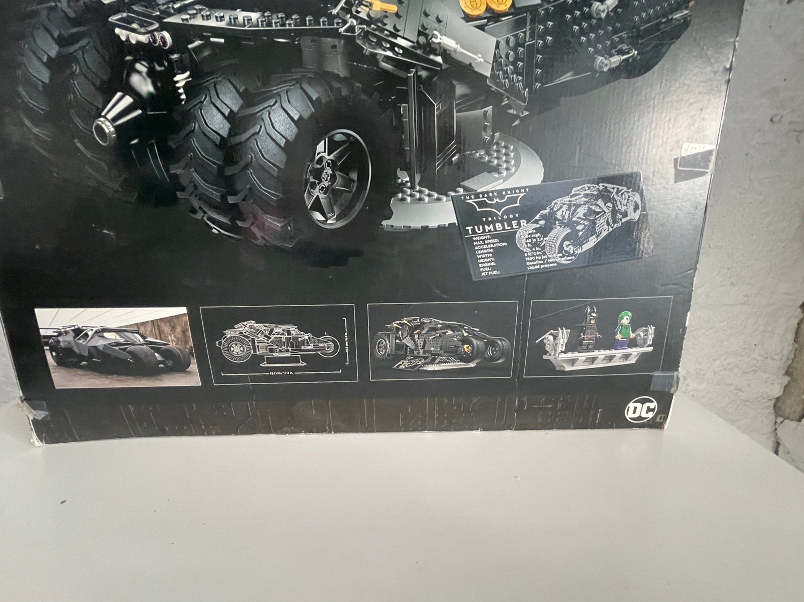 LEGO DC Batman Batmobile Tumbler (76240), Ophalen, Zo goed als nieuw, Compleet, Lego