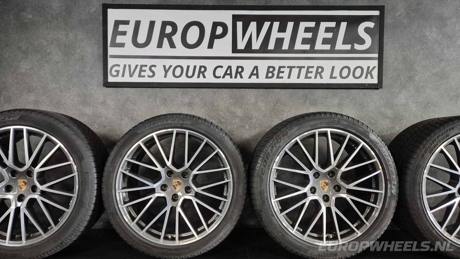 21 inch Porsche Cayenne Coupé 9YB velgen winterbanden, Gebruikt, -, 275 mm, -