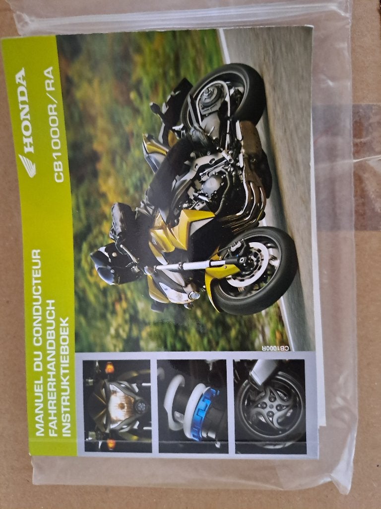 CB1000R/RA handleiding, Ophalen