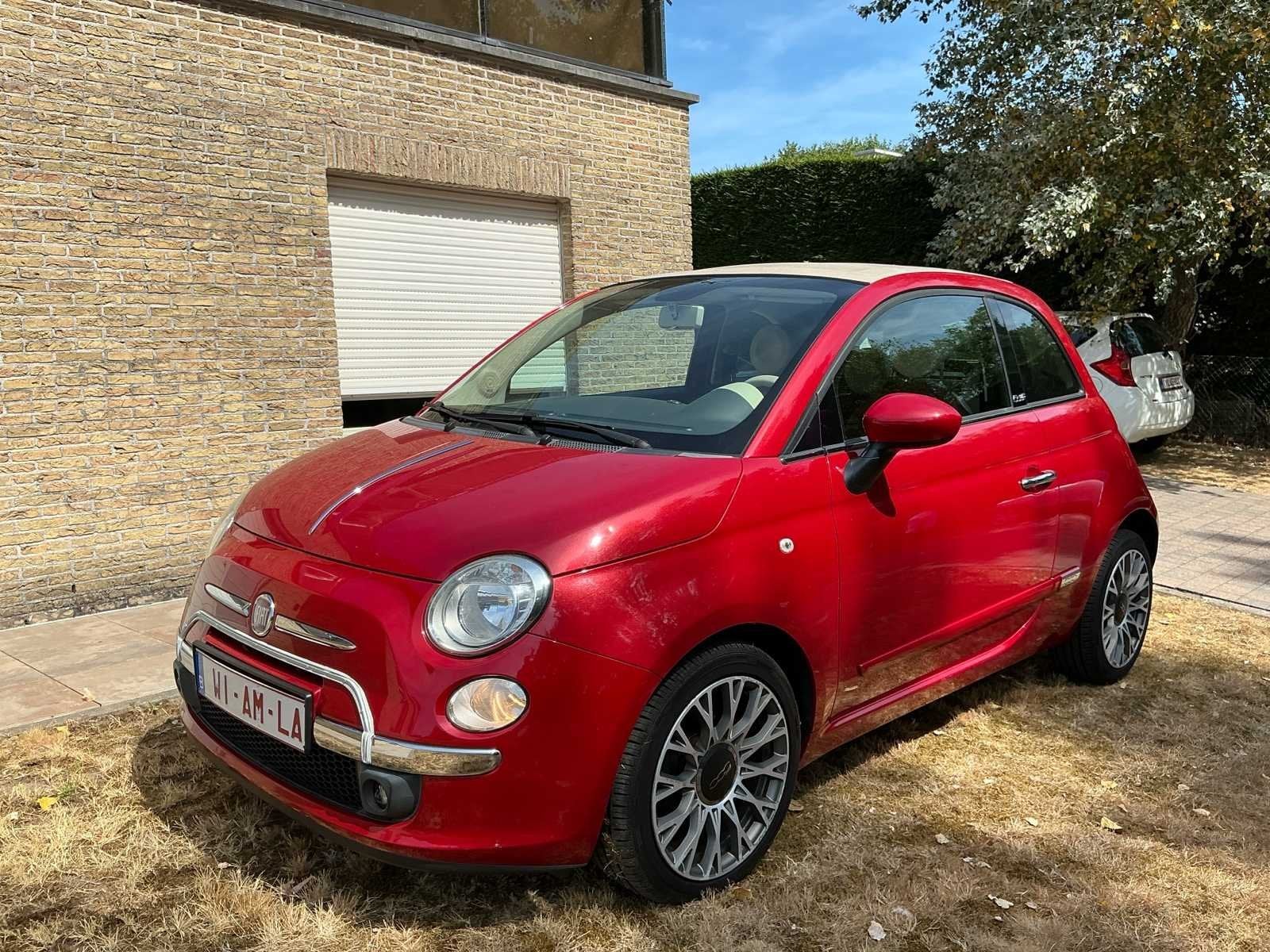 2010 Fiat 500 Personenauto, Auto's, Fiat, Gebruikt, Cabriolet, Bedrijf, Te koop