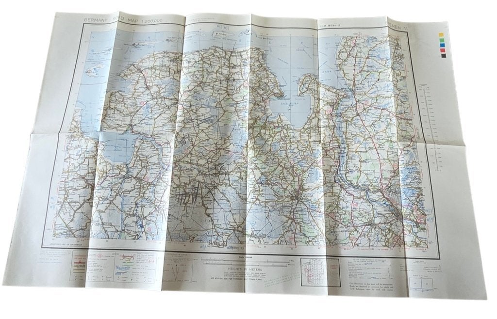 carte américaine de Brême pendant la Seconde Guerre mondiale, Enlèvement ou Envoi