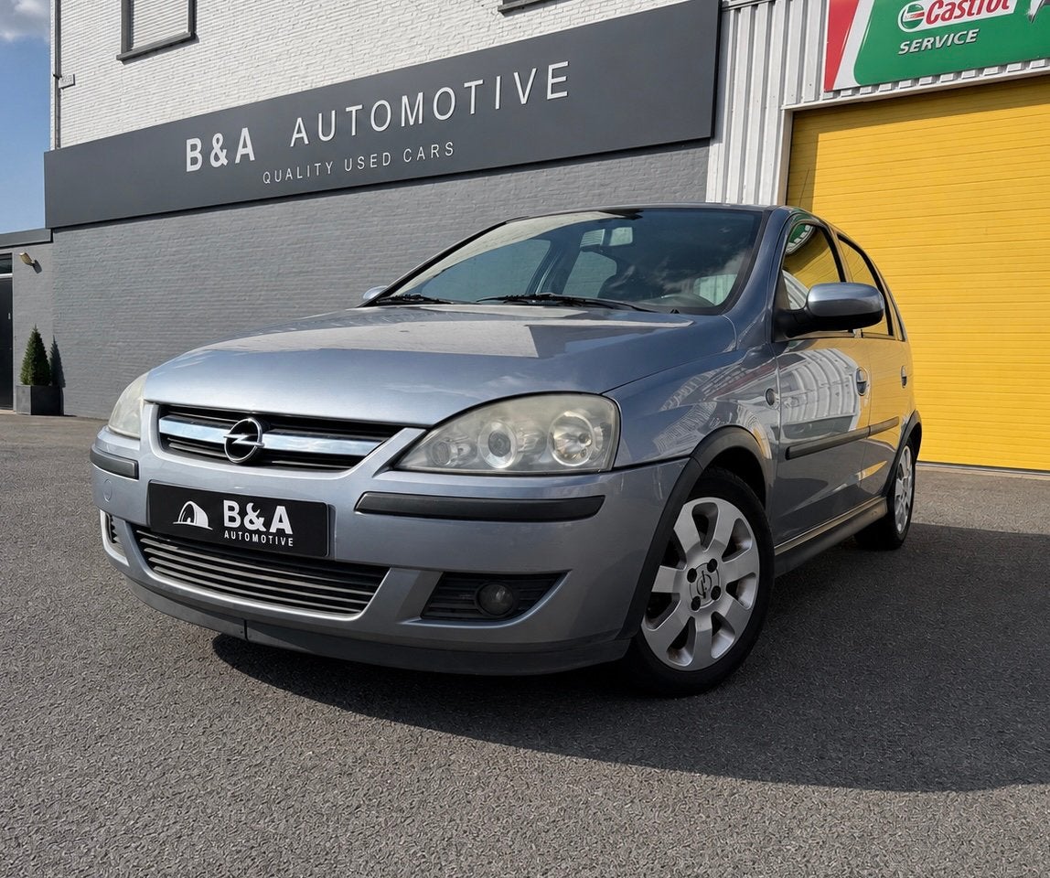 Opel corsa 1.4 benzine - gekeurd voor verkoop, Voorwielaandrijving, Stof, Zwart, 4 cilinders