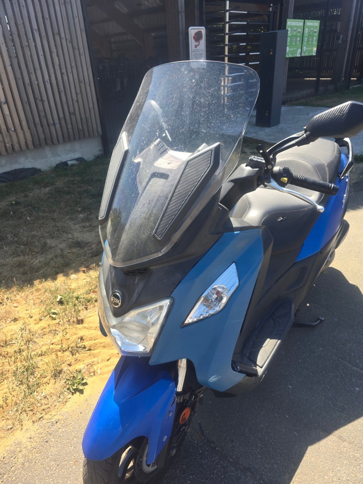 sym joymax z 125cc, Enlèvement