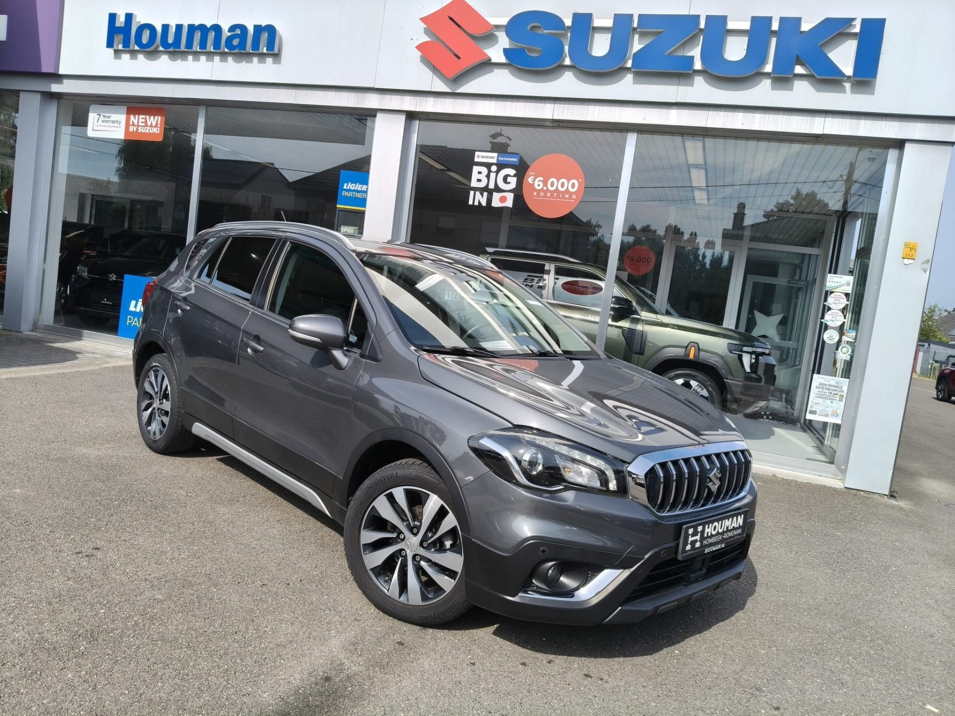 Suzuki S-Cross GLX 1.4 Sunroof (bj 2019), Auto's, Suzuki, Gebruikt, Overige kleuren, https://public.car-pass.be/vhr/8743d94d-5110-4977-97ac-3d2a333f7125