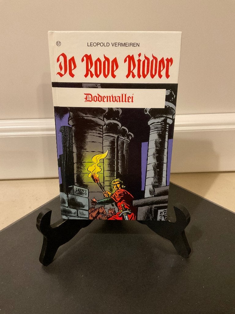 Leopold Vermeiren - De rode ridder 57 Dodenvallei - zeldzaam, Livres, BD, Une BD, Enlèvement ou Envoi, Utilisé