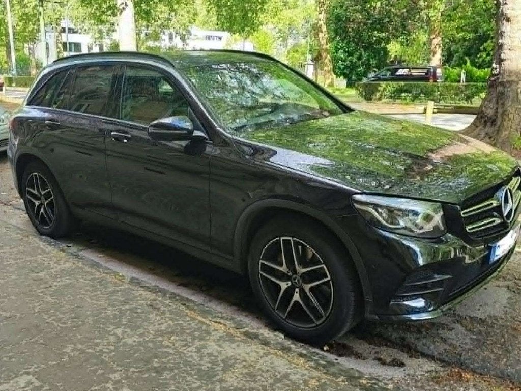 Mercedes-Benz GLC 220d, Auto's, Mercedes-Benz, Automaat, Euro 6, 4 cilinders, Zwart
