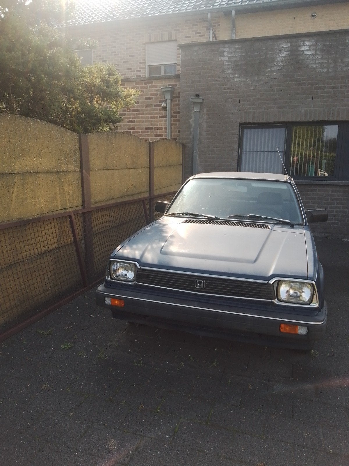 honda civic 1983 eerste eigenaar.., Auto's, Stof, Blauw, Particulier, Blauw