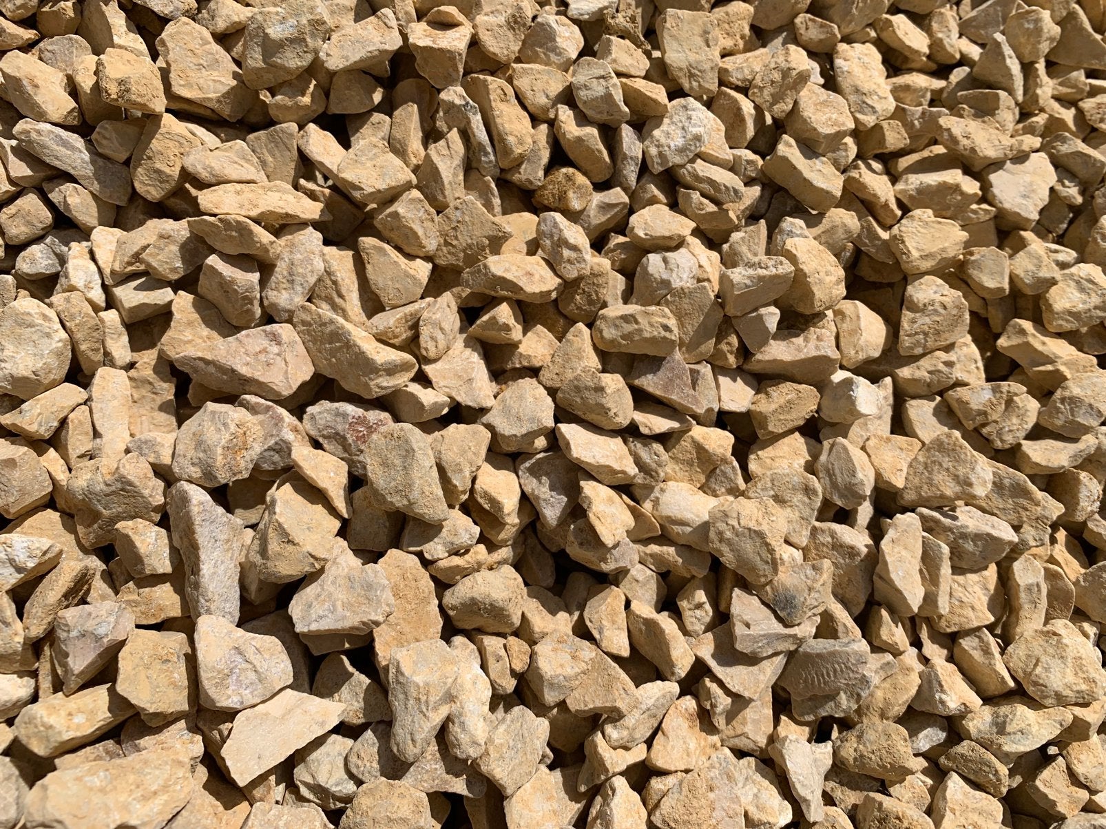 Gele jura split yellow sun split gravel steentjes kiezel, Geel, Nieuw, Ophalen of Verzenden, Split