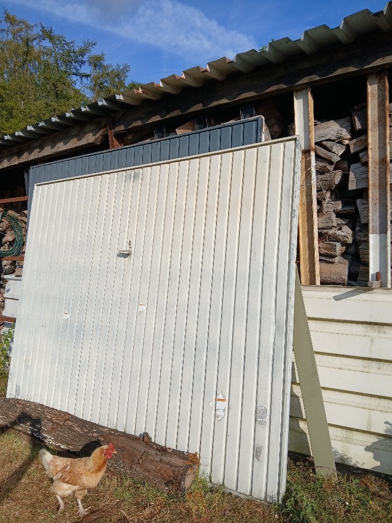 garage poort 3 stuks, Ophalen, Metaal
