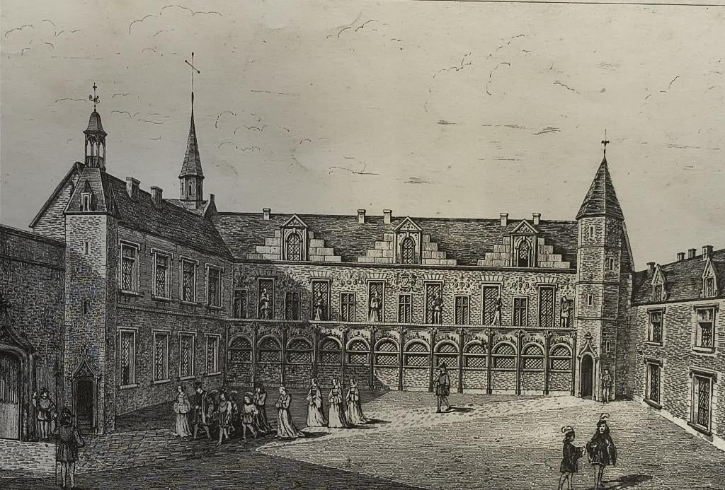 Cour intérieure du Plessis-lès-Tours, Ophalen of Verzenden