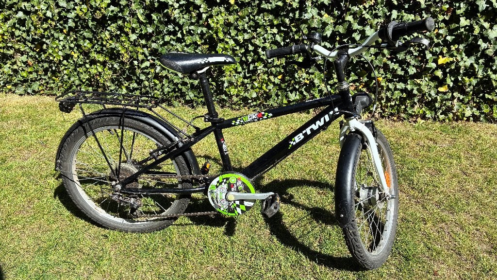 Kinderfiets 20inch, Fietsen en Brommers, Ophalen, Gebruikt, Velgrem, B-twin decathlon