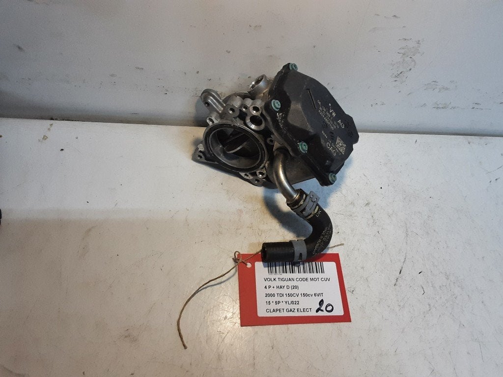 BOITIER PAPILLON Volkswagen Tiguan (5N1 / 2) (04L128063T), Volkswagen, Mevr. I. Hauben, Utilisé, Rue de l'Espoir 34 34
4030  GRIVEGNÉE, BE