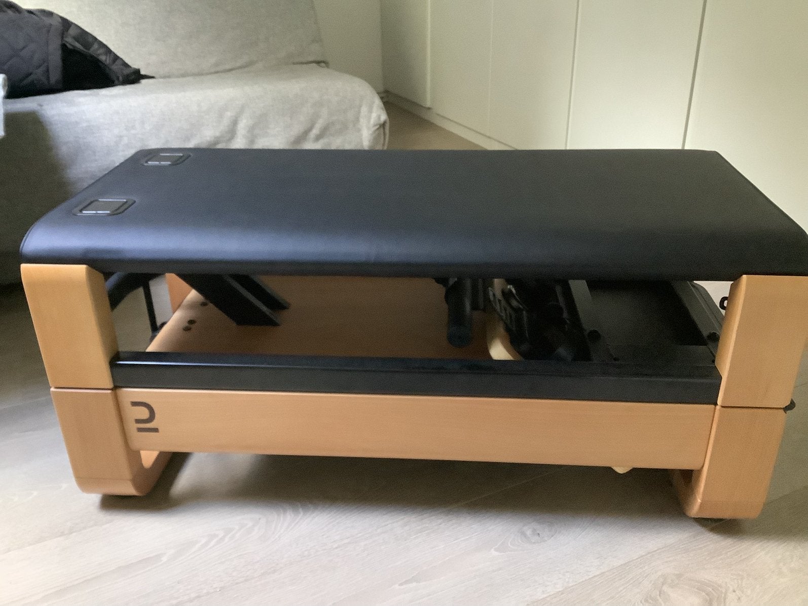 Interactieve zelfaandrijvende 3-in-1 roeitrainer Woodrower, Ophalen, Zo goed als nieuw, Overige materialen, Roeitrainer