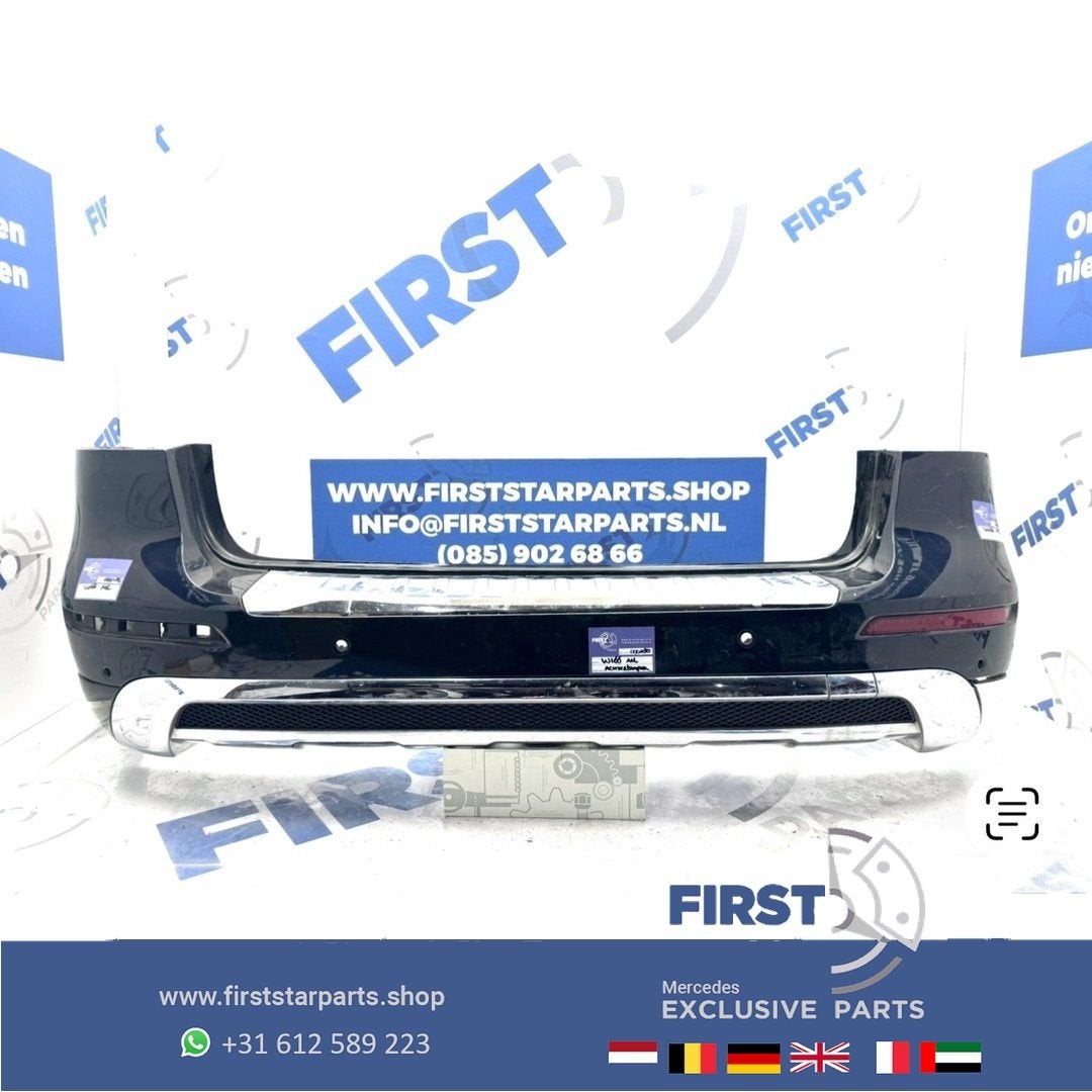 W166 Facelift AMG Achterbumper zwart wit grijs blauw origine