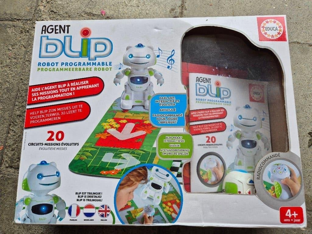 Robot programmable Agent BLIP — Educa Borrás, Enfants & Bébés, Enlèvement ou Envoi, Utilisé, Électronique, Sonore