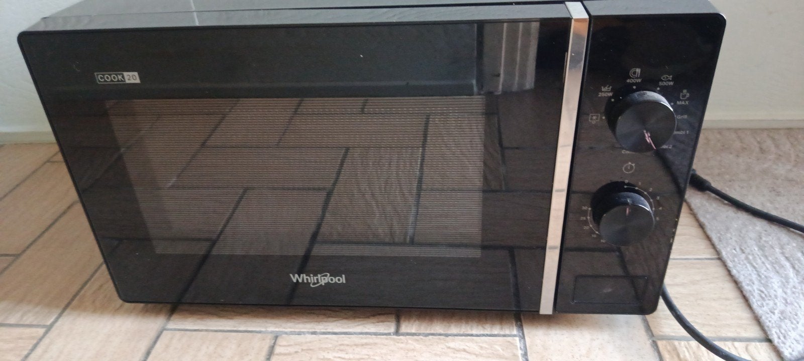 Whirlpool microgolf perfect staat, Comme neuf, Enlèvement, Micro-ondes, Plaque tournante