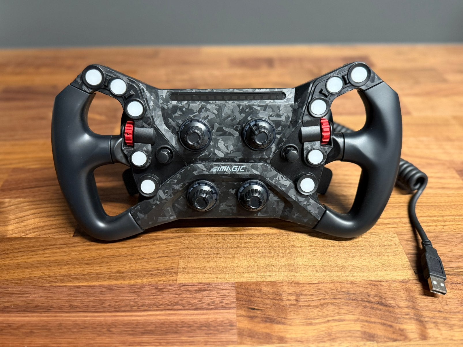 Simagic GT Neo + Maglink (nieuw), Computers en Software, Joysticks, Ophalen, Zo goed als nieuw