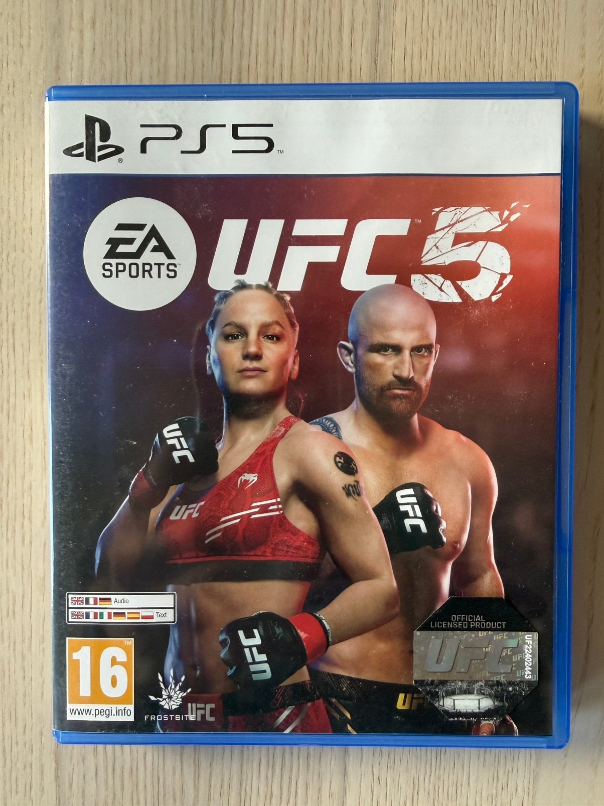 UFC 5 voor PS5, Ophalen of Verzenden, Zo goed als nieuw