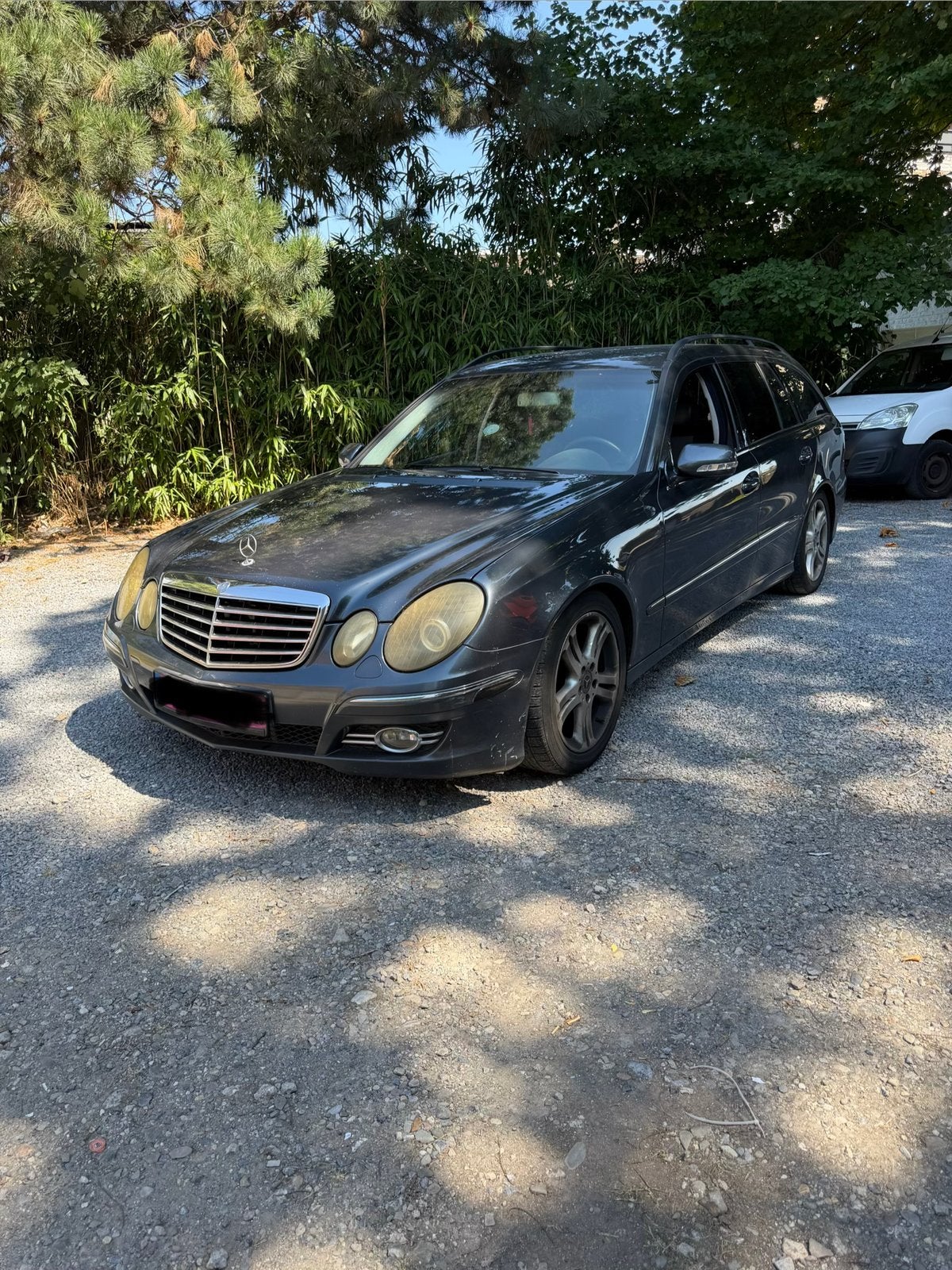 Mercedes classe E 200 CDI 2008 boîte automatique, Autos, 100 kW, Noir, 5 portes, Automatique