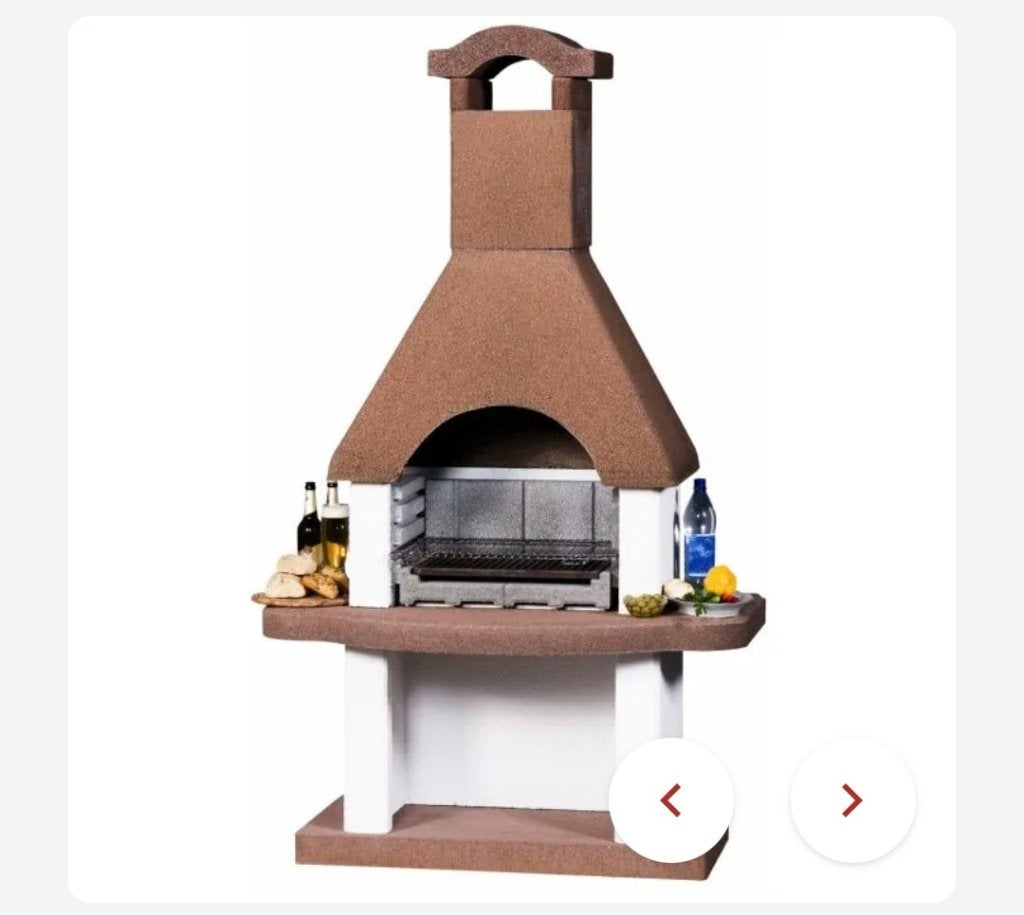 Betonnen barbecue, Ophalen, Gebruikt, Niet bekend