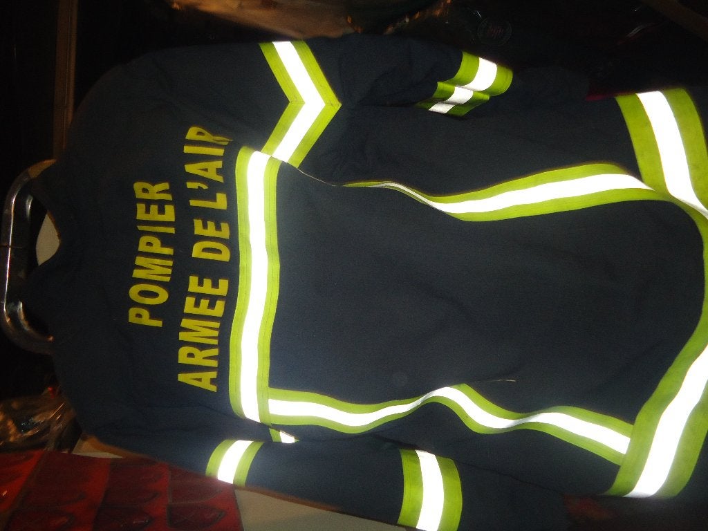 veste pompier, Collections, Enlèvement ou Envoi, Armée de l'air, Vêtements ou Chaussures