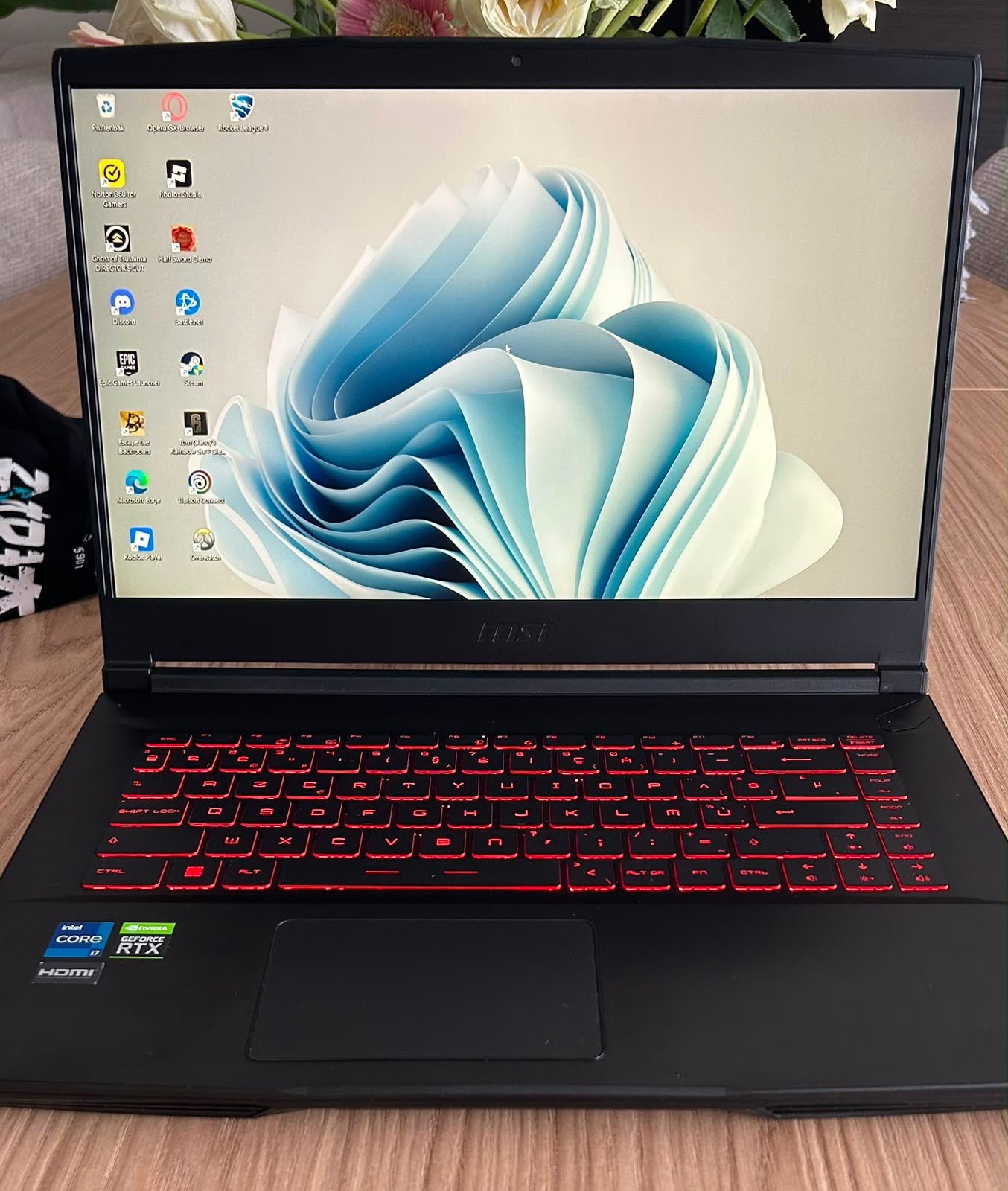 MSI GF63 Thin Gaming Laptop - i7 / RTX 3050 / 16GB RAM, Computers en Software, Ophalen, Zo goed als nieuw, Gaming, SSD