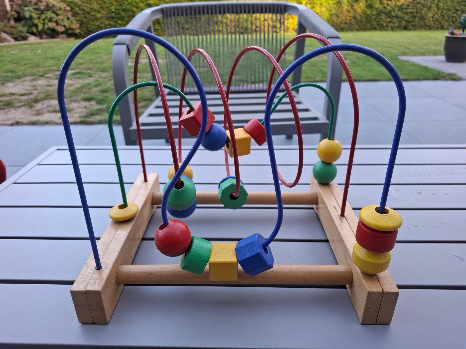 Peuterspeelgoed kralenspiraal, Kinderen en Baby's, Speelgoed | Speeltafels, Ophalen, Zo goed als nieuw