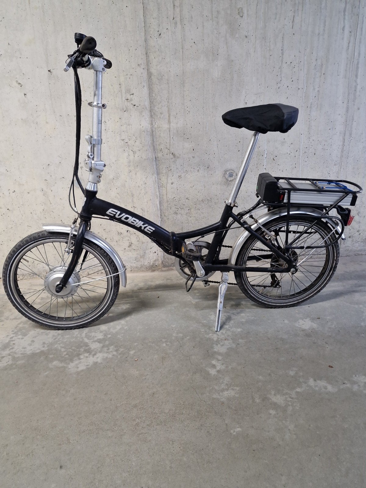 Elektrische vouwfiets, Ophalen