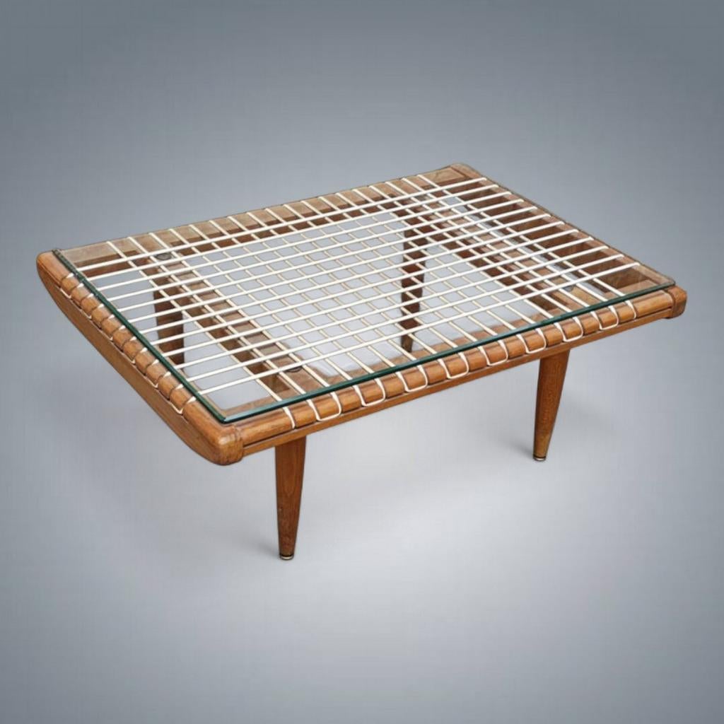 Table basse Vintage Georges Tigien France 1960's, Enlèvement