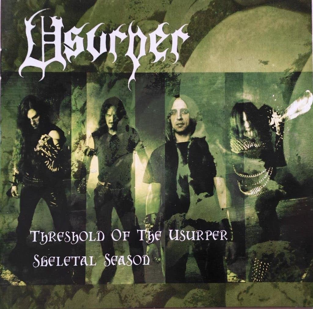 USURPER - Threshold of the usurper/Skeletal season (CD), Enlèvement ou Envoi, Comme neuf, Heavy metal, Album