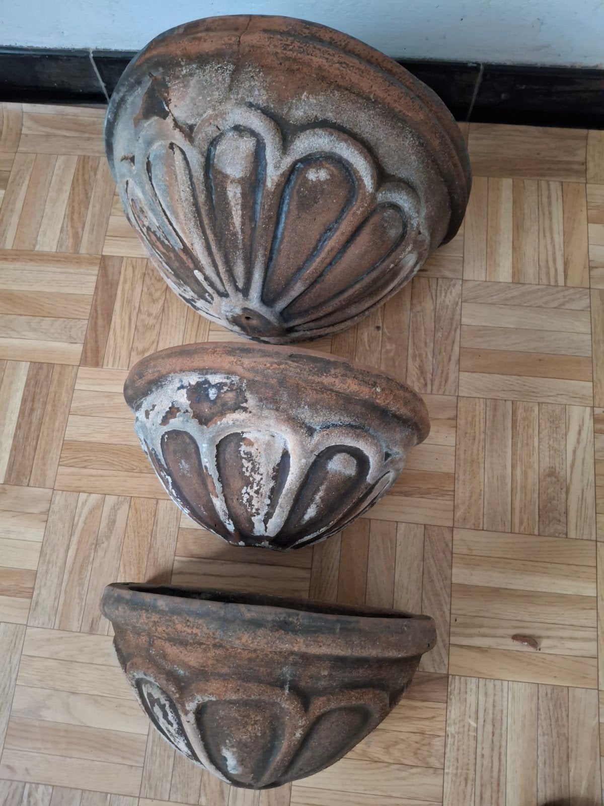 terracotta  bloempotten, Jardin & Terrasse, Pots de fleurs, Enlèvement, Terracotta