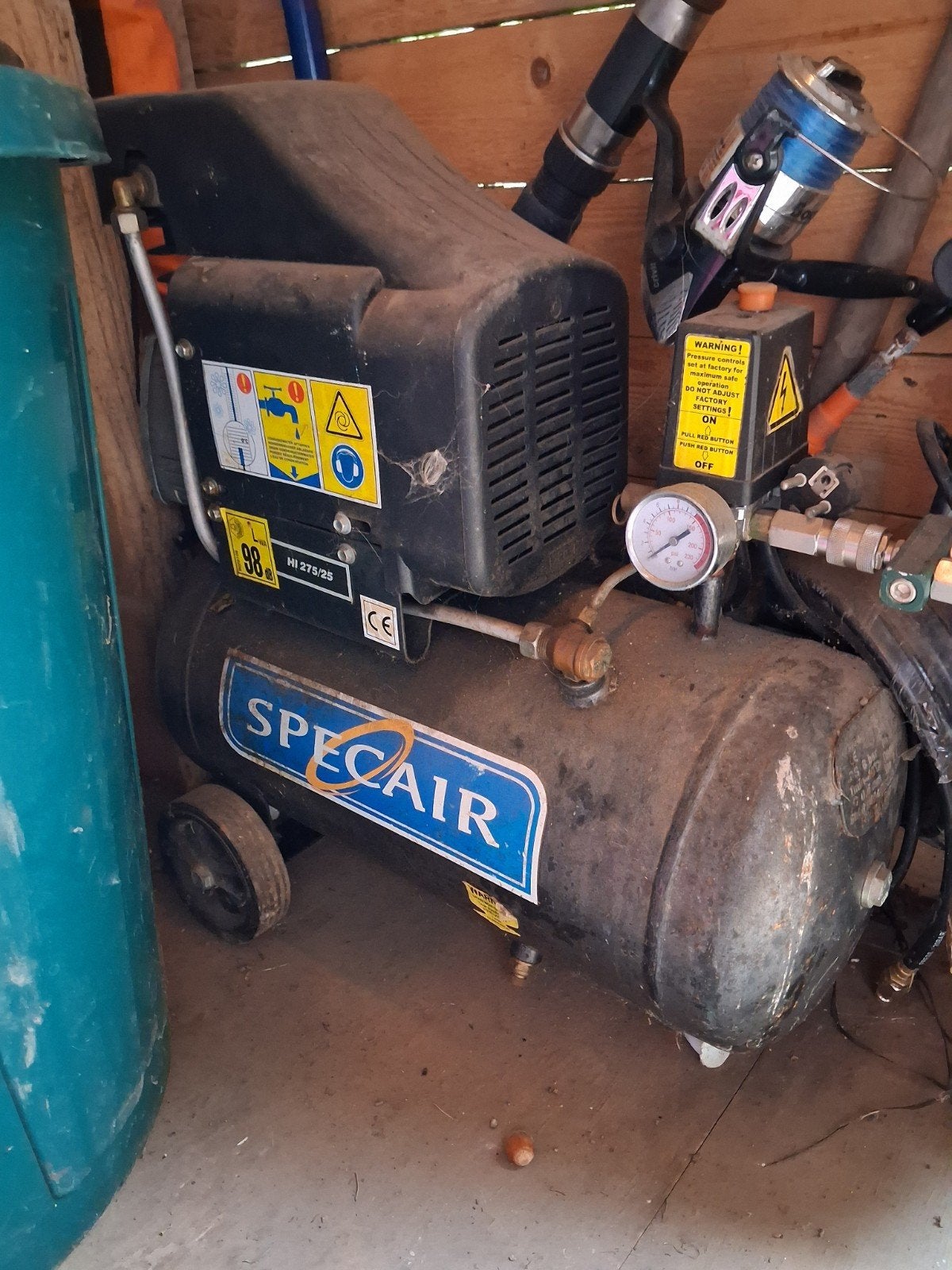 compressor specair, Bricolage & Construction, Compresseurs, Enlèvement