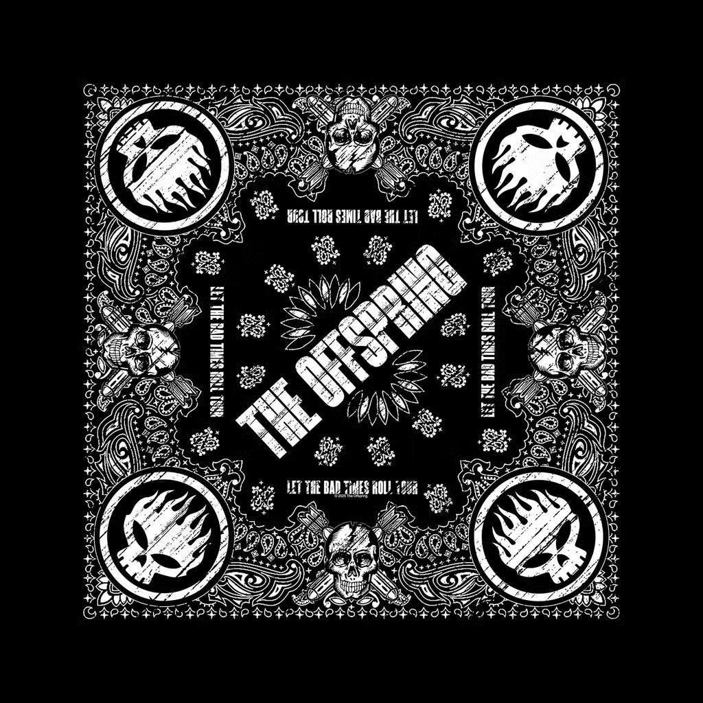 The Offspring - Skull Logo - Bandana officiële merchandise, Ophalen of Verzenden, Nieuw