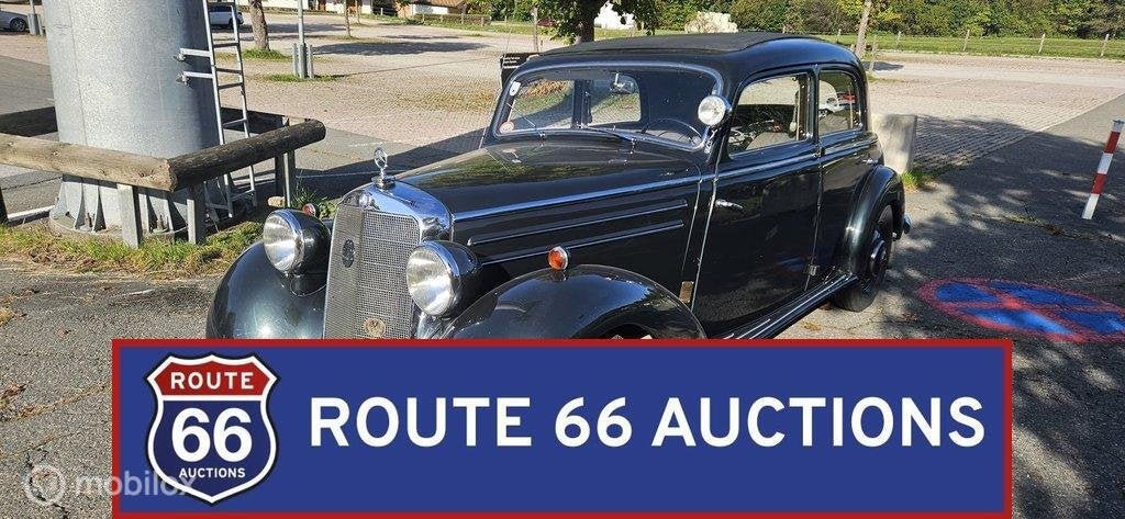 Mercedes-Benz 170 DS | 1952 | Route 66 Auctions, Autos, Achat, Entreprise, Boîte manuelle, Autre carrosserie