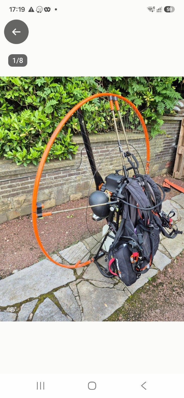 Atom 80 - Lightweight, Ophalen, Gebruikt, Paramotor, Gemotoriseerd