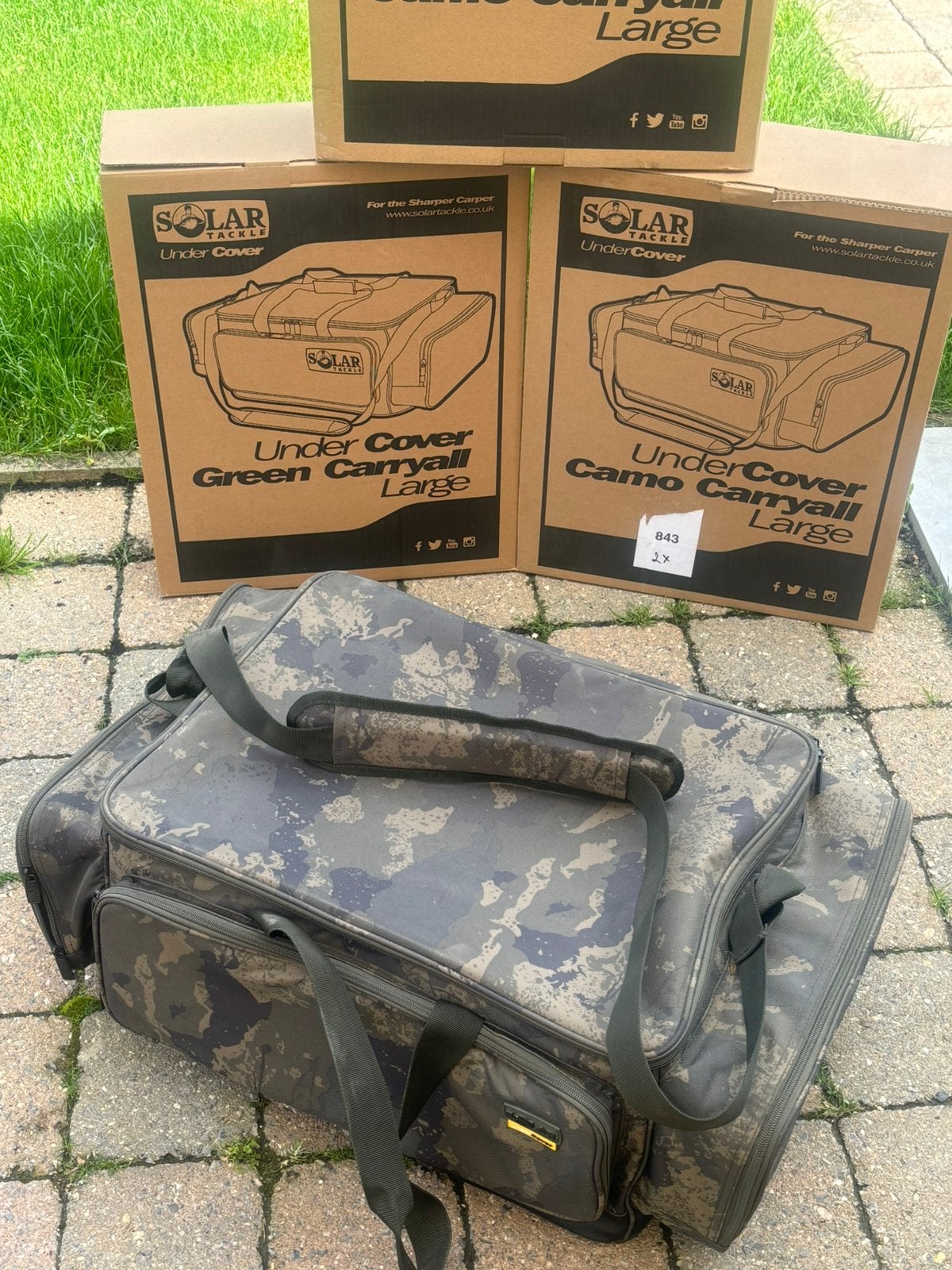 Solar tackle carryall, Sports nautiques & Bateaux, Pêche à la ligne | Carpes, Enlèvement ou Envoi, Neuf, Ensemble complet