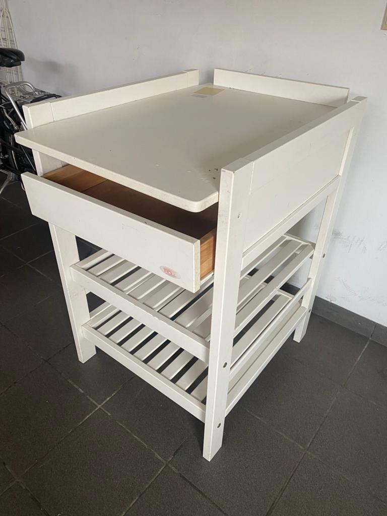 Verzorging tafel baby s, Kinderen en Baby's, Badjes en Verzorging, Ophalen, Gebruikt
