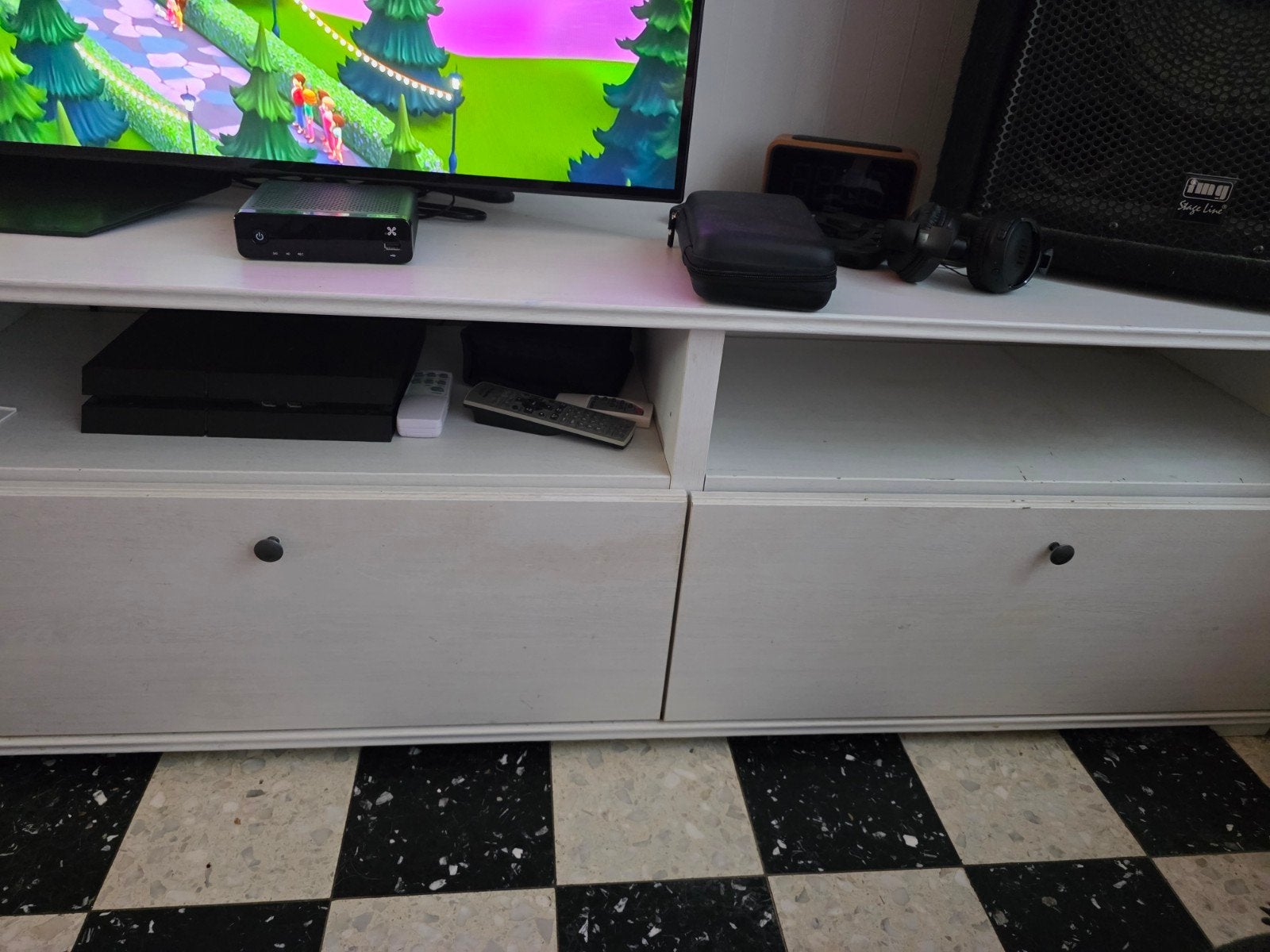 Witte ladenkast ikea, Ophalen
