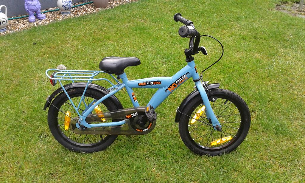 vélo pour enfants 16 pouces, Enlèvement, Comme neuf, 16 à 20 pouces, Stabilisateurs