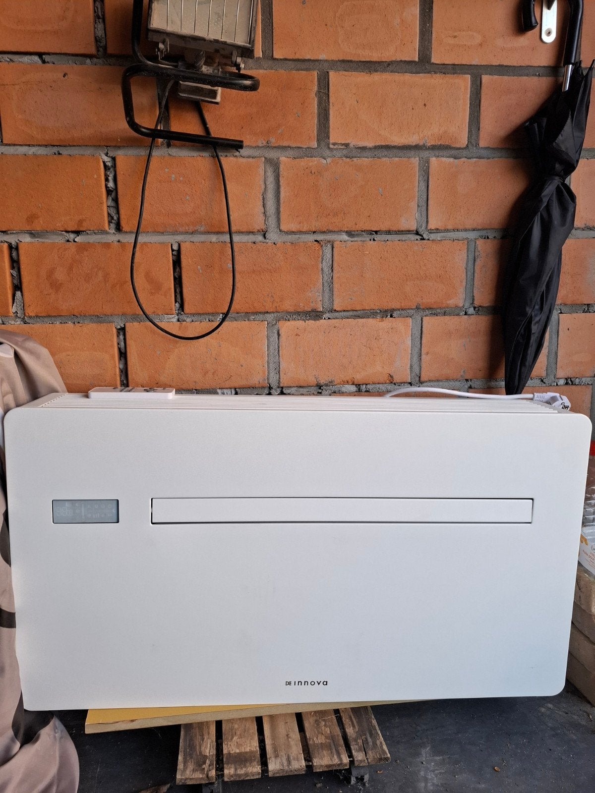 Airco Innova zonder buitenunit, Electroménager, Climatiseurs, Comme neuf, Climatisation murale, 60 à 100 m³, 3 vitesses ou plus