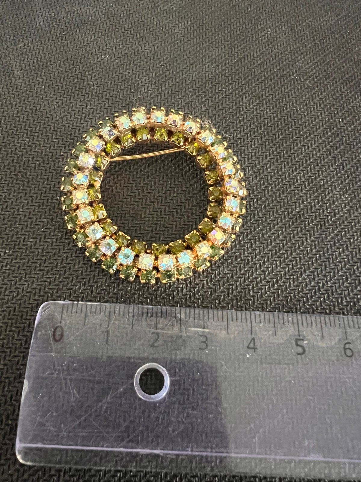 Broche cirkel, Handtassen en Accessoires, Ophalen of Verzenden, Zo goed als nieuw