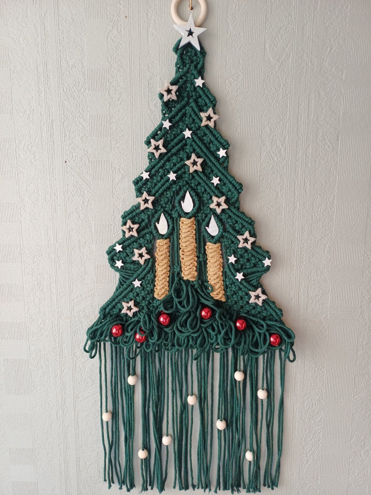 sapin de noel en macrame, Enlèvement ou Envoi, Neuf, Décoration