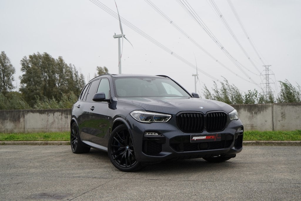 BMW G05 X5 xDrive 45e M-Pakket (PHEV)(Full Option!), Auto's, Dealer onderhouden, Verwarmde buitenspiegels, Leder, Hybride Elektrisch/Benzine