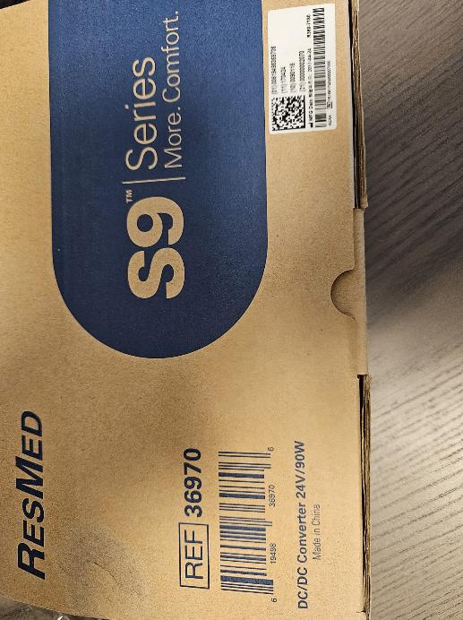 ResMed DC/DC Converter voor in voertuig 12v naar 24v, Enlèvement