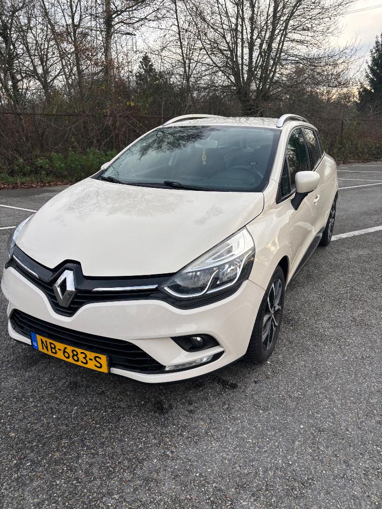 Renault Clio 0.9 TCE 90 Estate 2017 Bruin, Auto's, Stof, Zwart, Bruin, Handgeschakeld