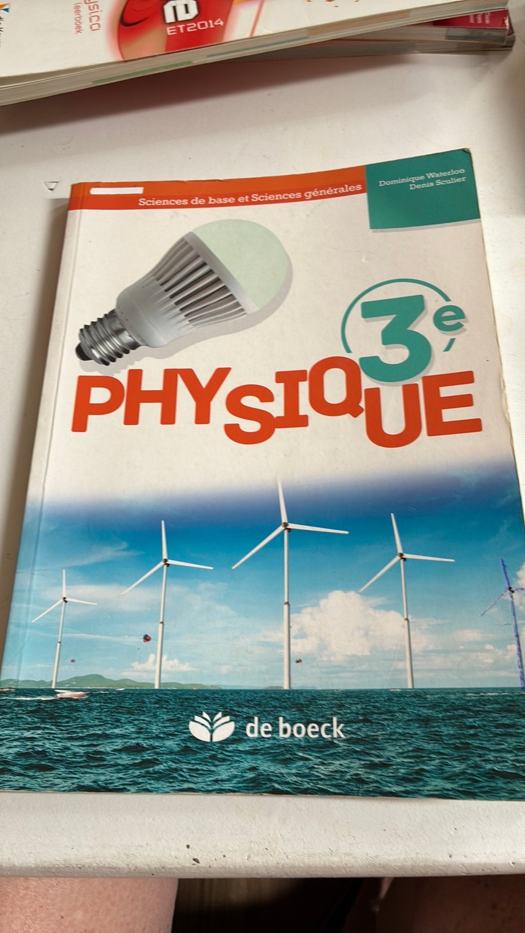 Physique 3e, Livres, Enlèvement, Utilisé, Secondaire, Physique
